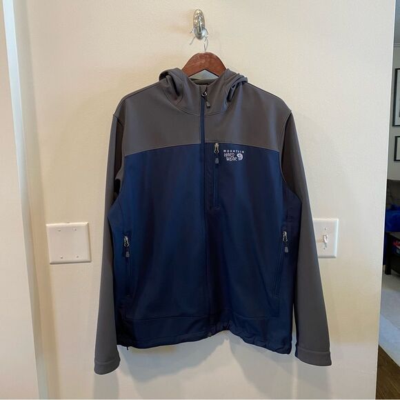 Mountain Hardwear softshell fleece lined Jacket mens XL Principio Hybrid - Picture 1 of 12